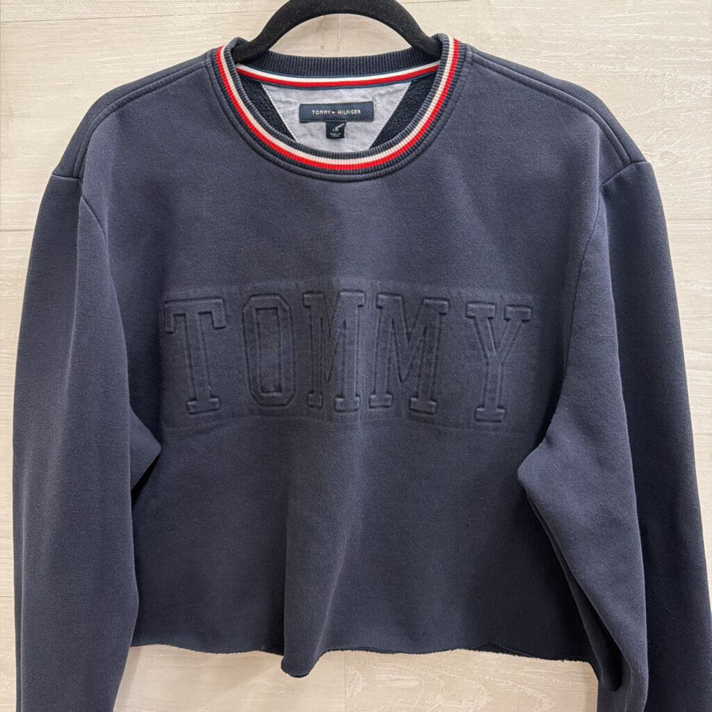 Tommy Hilfiger Navy Crewneck Sweatshirt Large