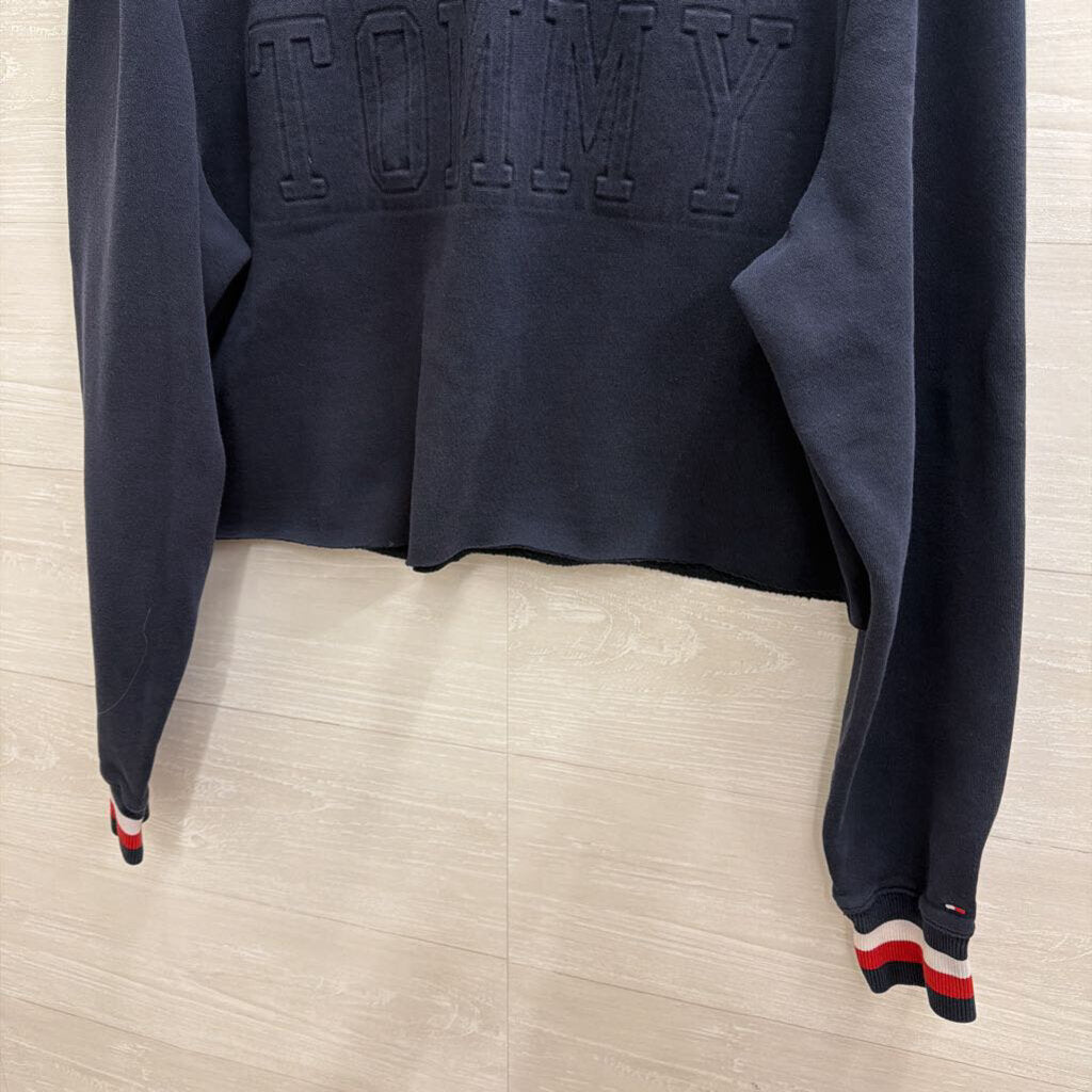 Tommy Hilfiger Navy Crewneck Sweatshirt Large