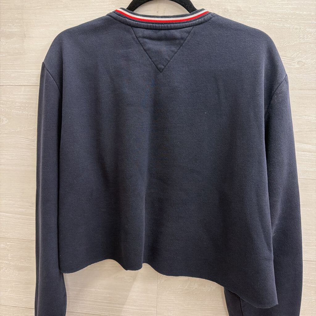 Tommy Hilfiger Navy Crewneck Sweatshirt Large