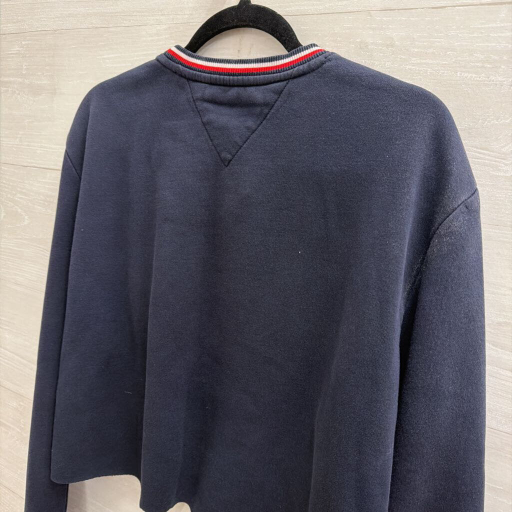 Tommy Hilfiger Navy Crewneck Sweatshirt Large