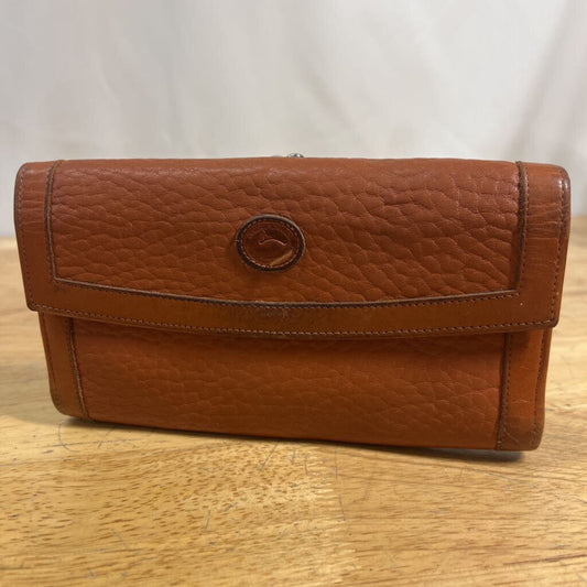 Vintage Dooney and Bourke Brown Leather Wallet