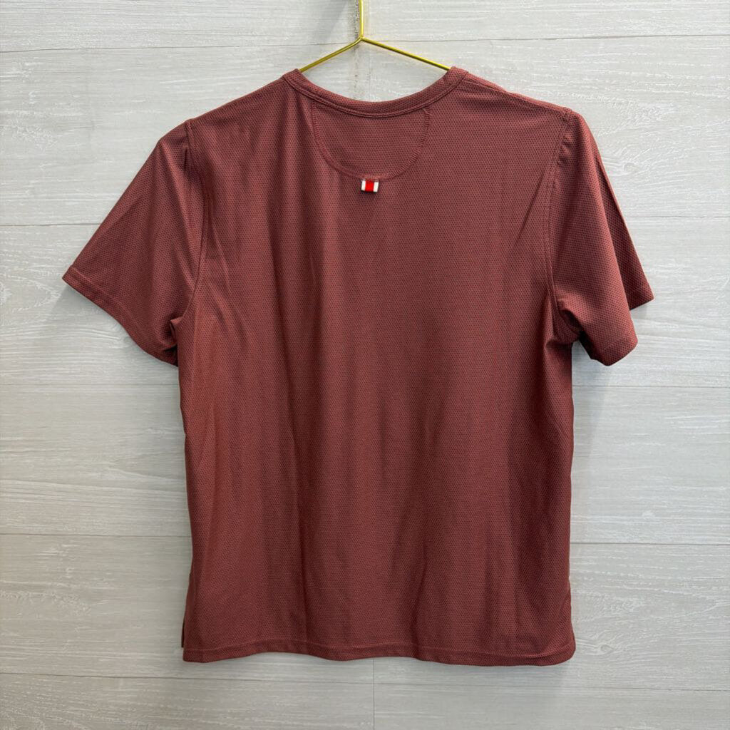 Tracksmith Purple Short Sleeve Athletic Top Medium