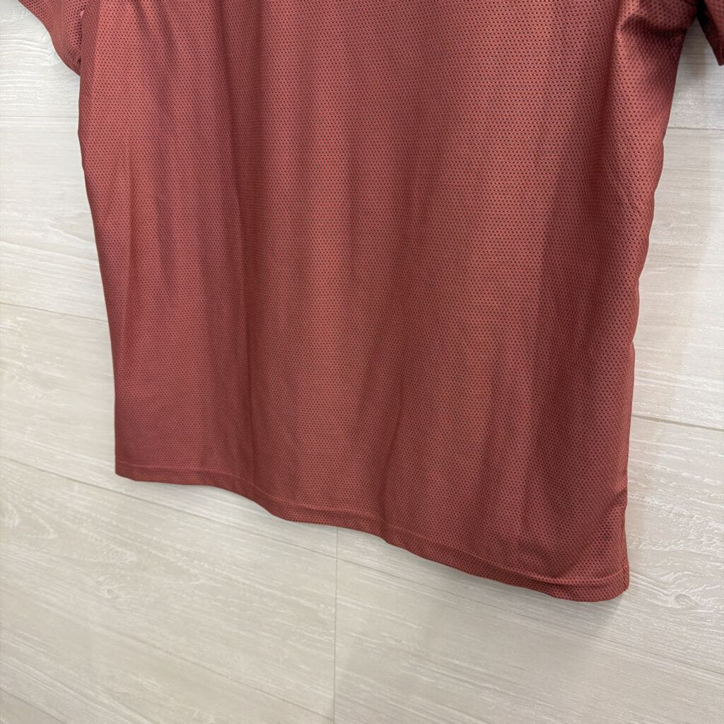 Tracksmith Purple Short Sleeve Athletic Top Medium