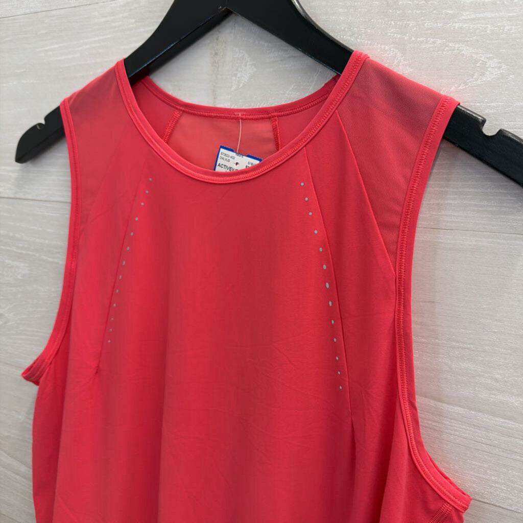 Lululemon Pink Cropped Athletic Tank Top Medium
