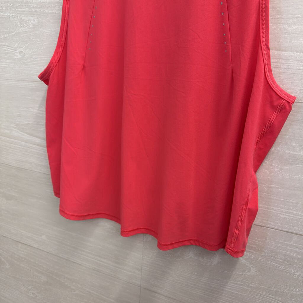 Lululemon Pink Cropped Athletic Tank Top Medium