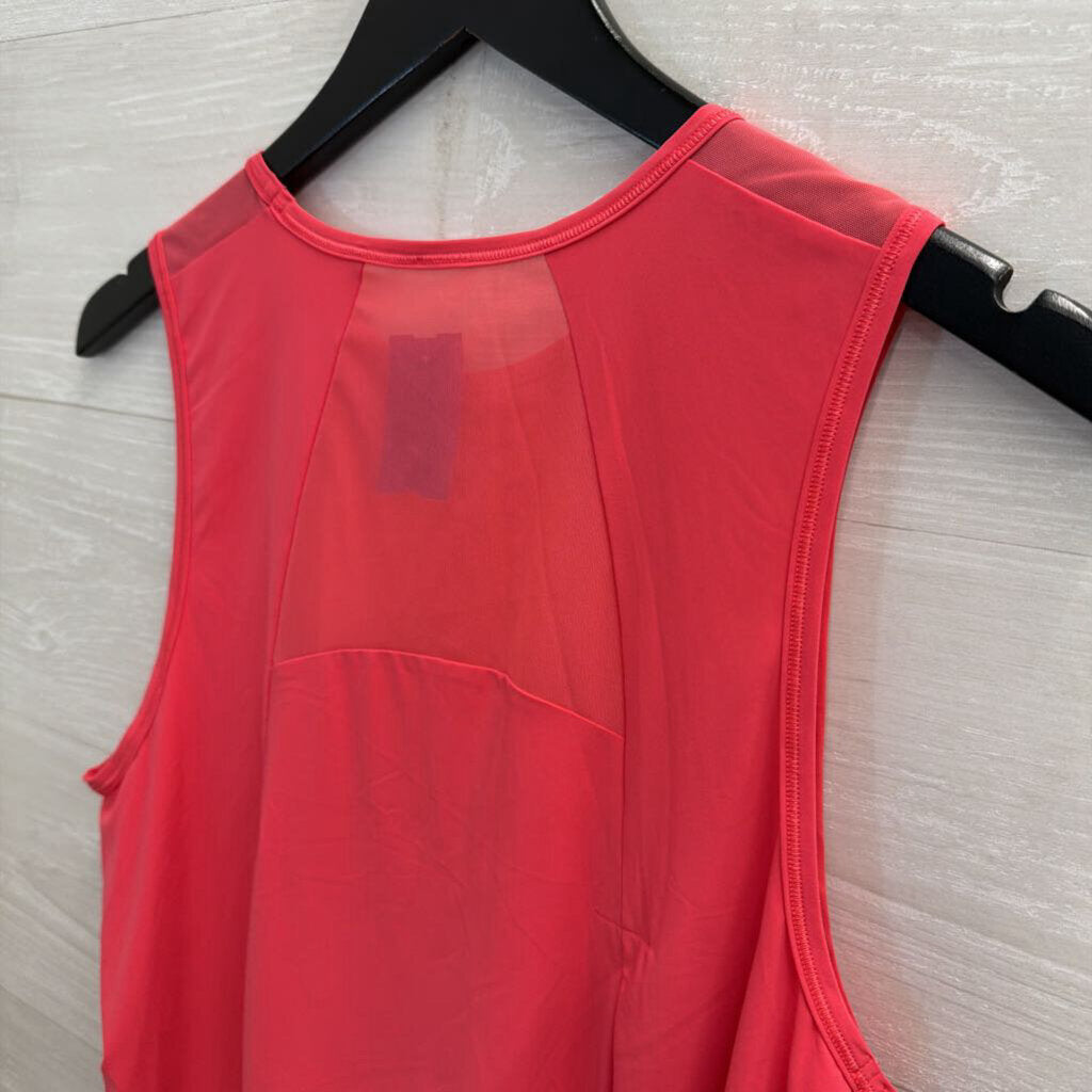 Lululemon Pink Cropped Athletic Tank Top Medium