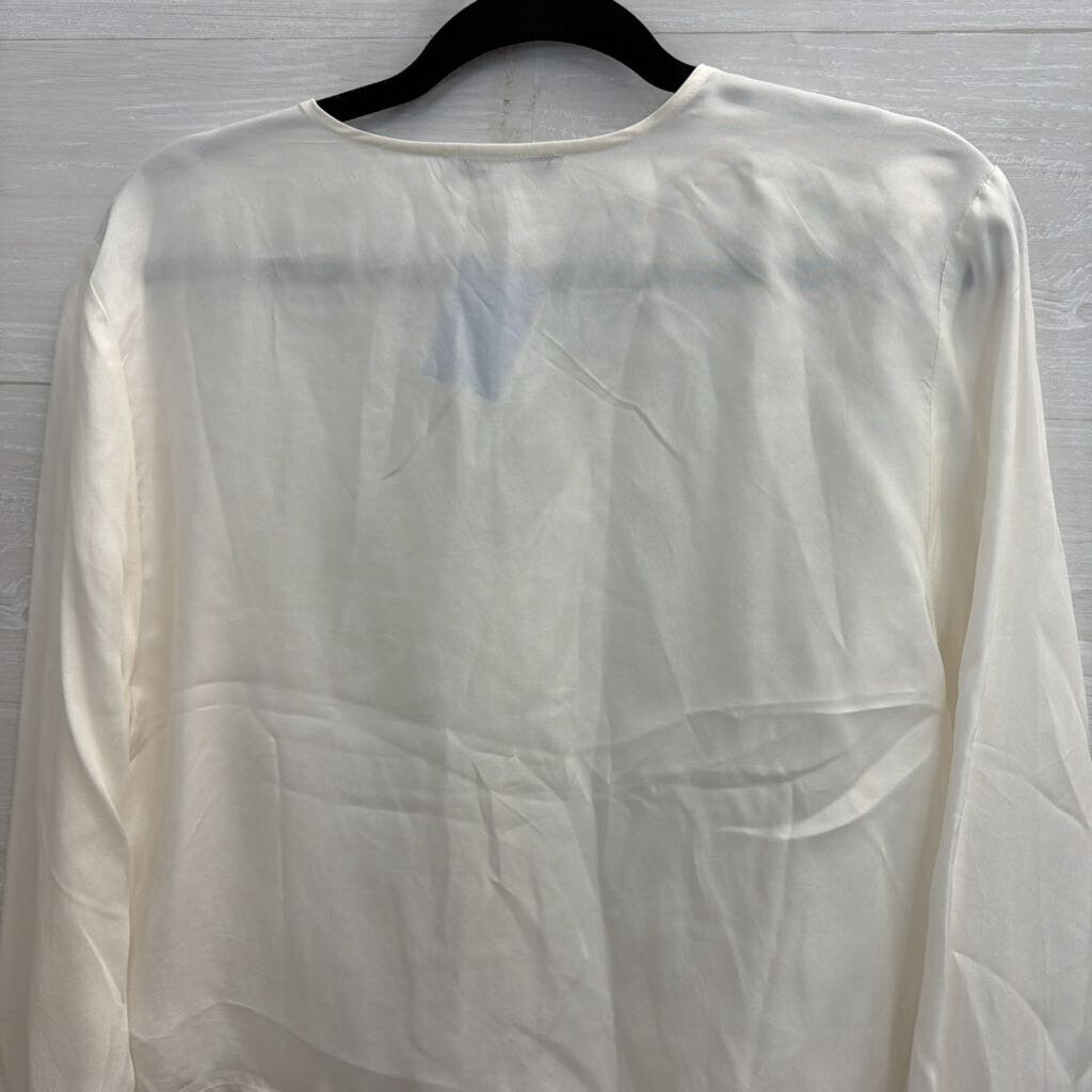 Madewell White Long Sleeve Top 10