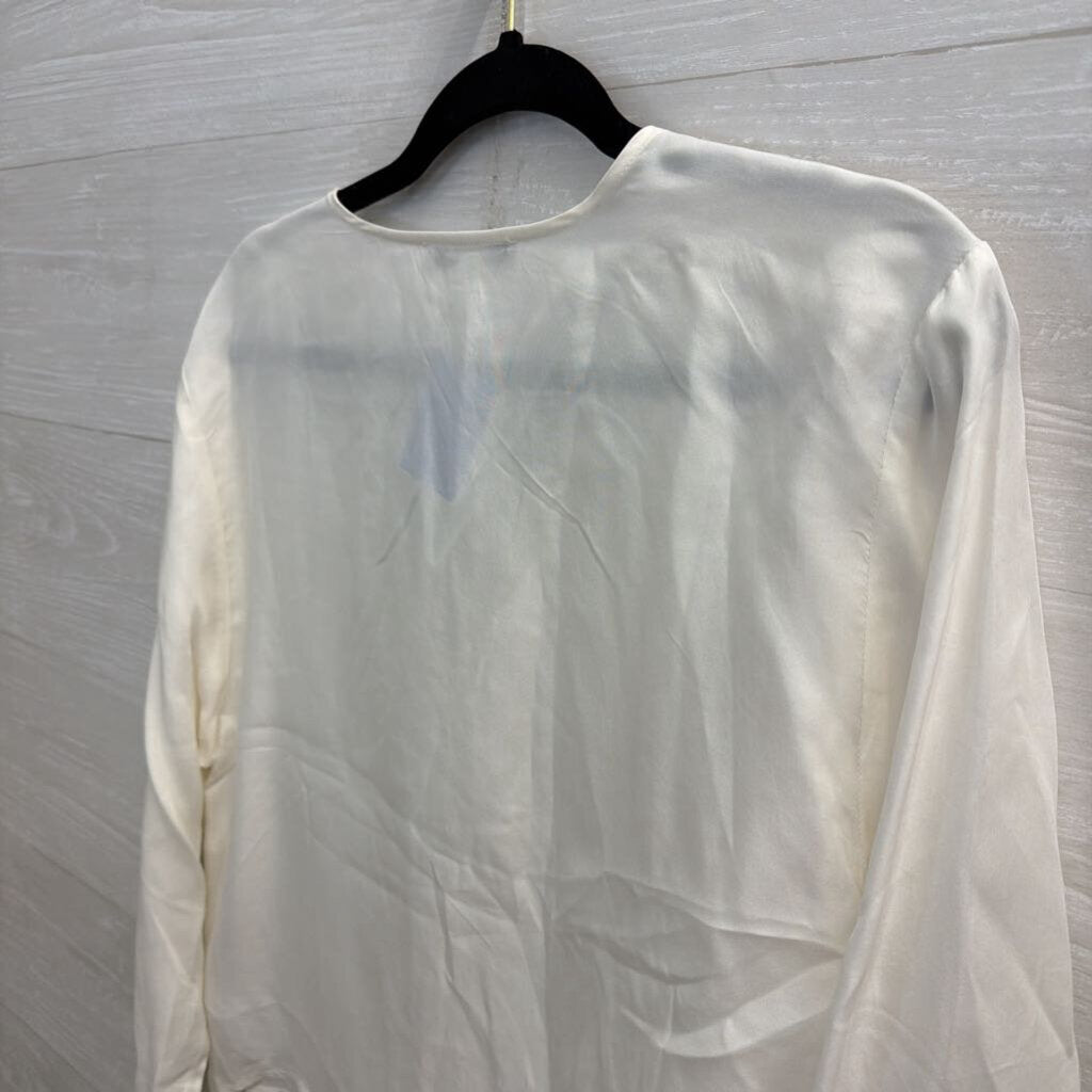 Madewell White Long Sleeve Top 10