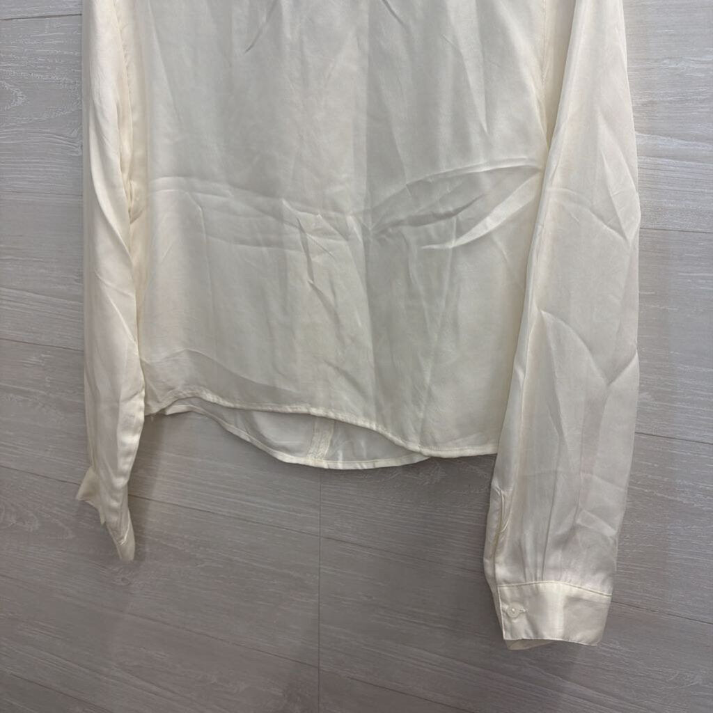 Madewell White Long Sleeve Top 10