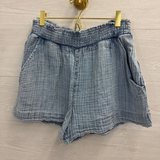 Faherty Blue Pull On Shorts Medium