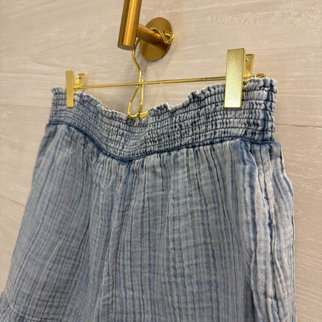Faherty Blue Pull On Shorts Medium
