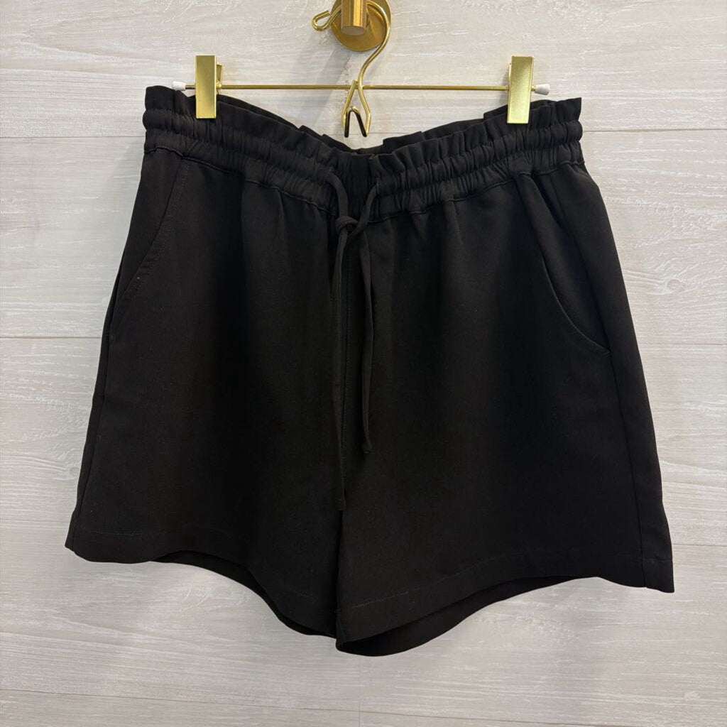 Sanctuary Black High Waisted Pull On Shorts Small