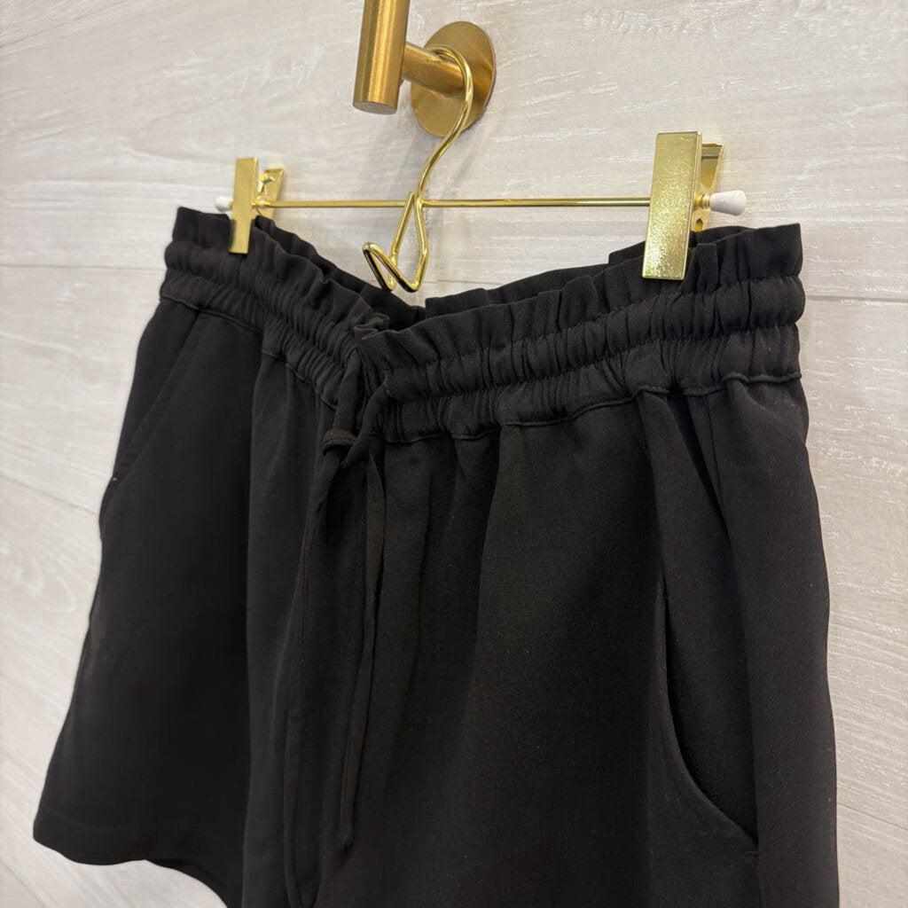 Sanctuary Black High Waisted Pull On Shorts Small