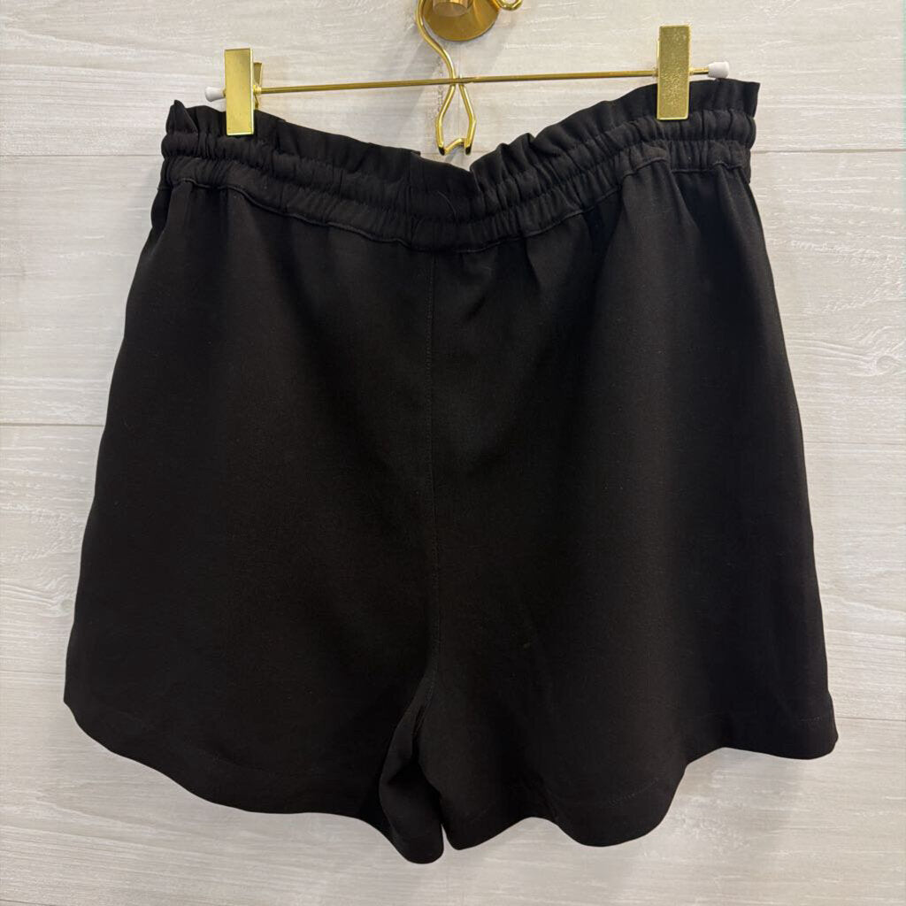 Sanctuary Black High Waisted Pull On Shorts Small
