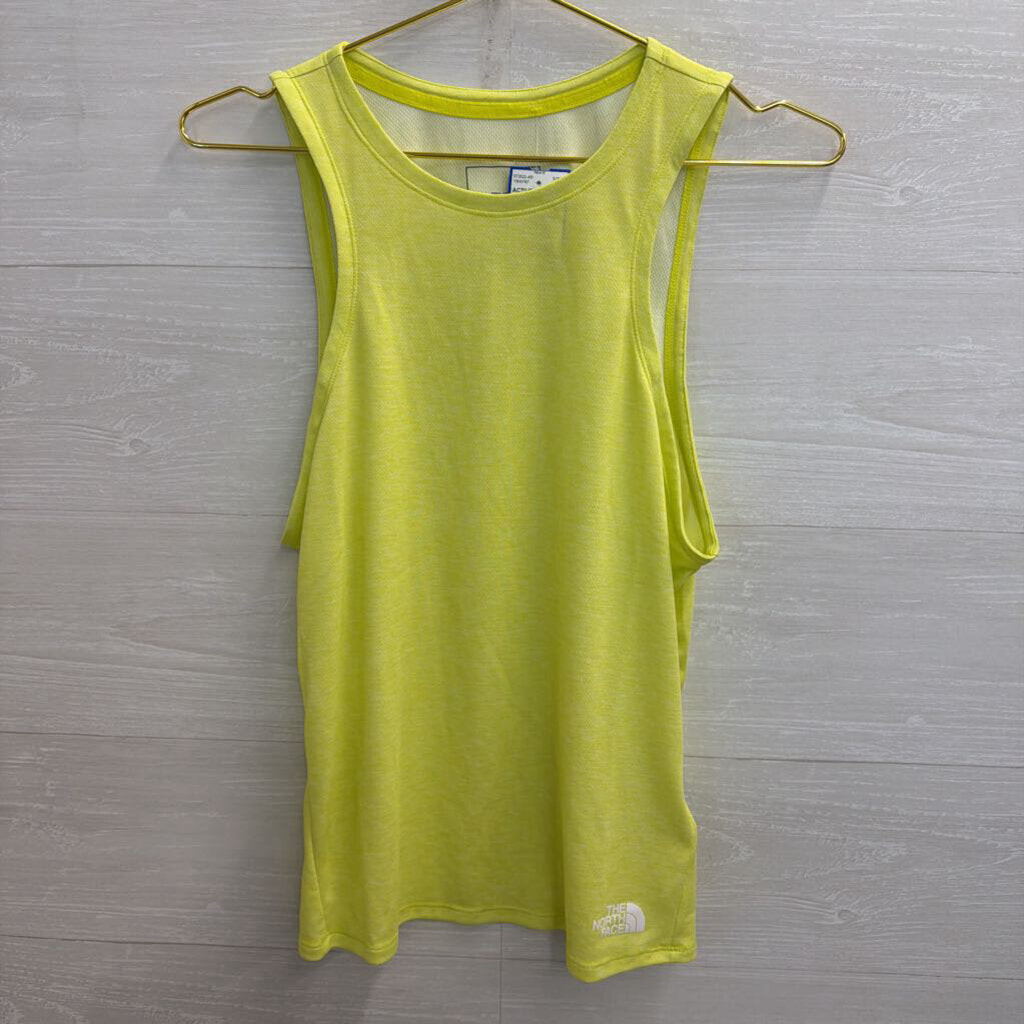 The North Face Green Athletic Tank Top Extra Large