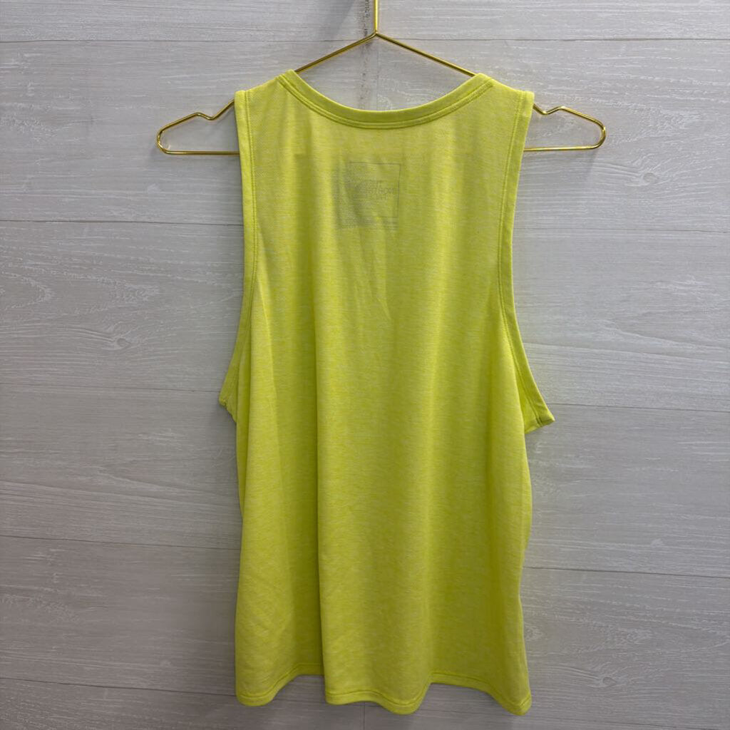 The North Face Green Athletic Tank Top Extra Large