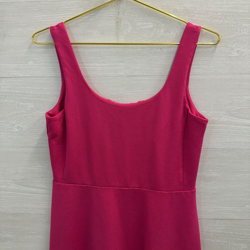 J Crew Pink Sleeveless Flare Dress Small