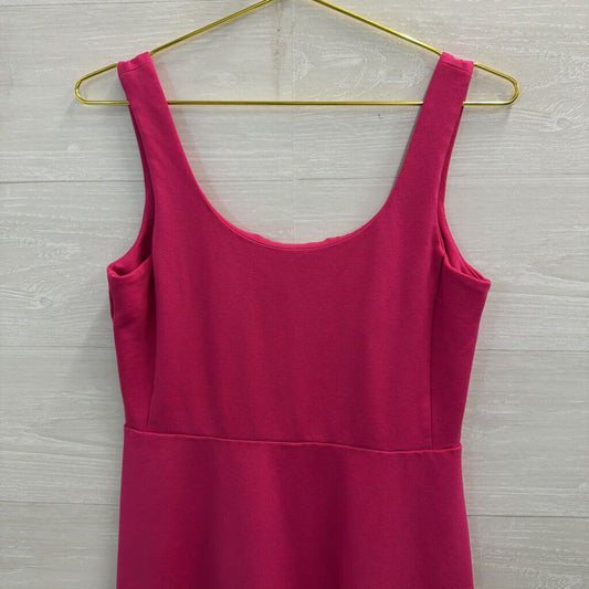 J Crew Pink Sleeveless Flare Dress Small