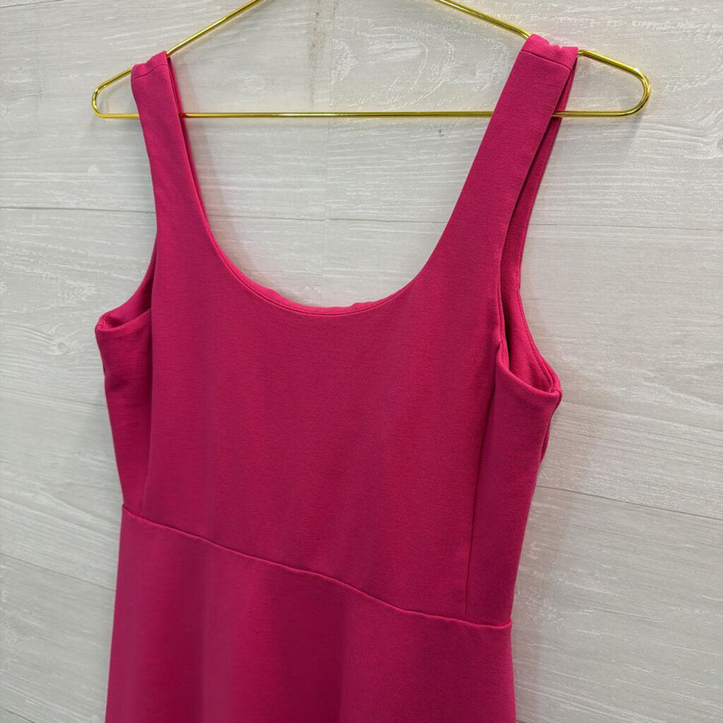 J Crew Pink Sleeveless Flare Dress Small