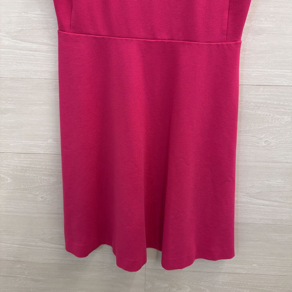 J Crew Pink Sleeveless Flare Dress Small