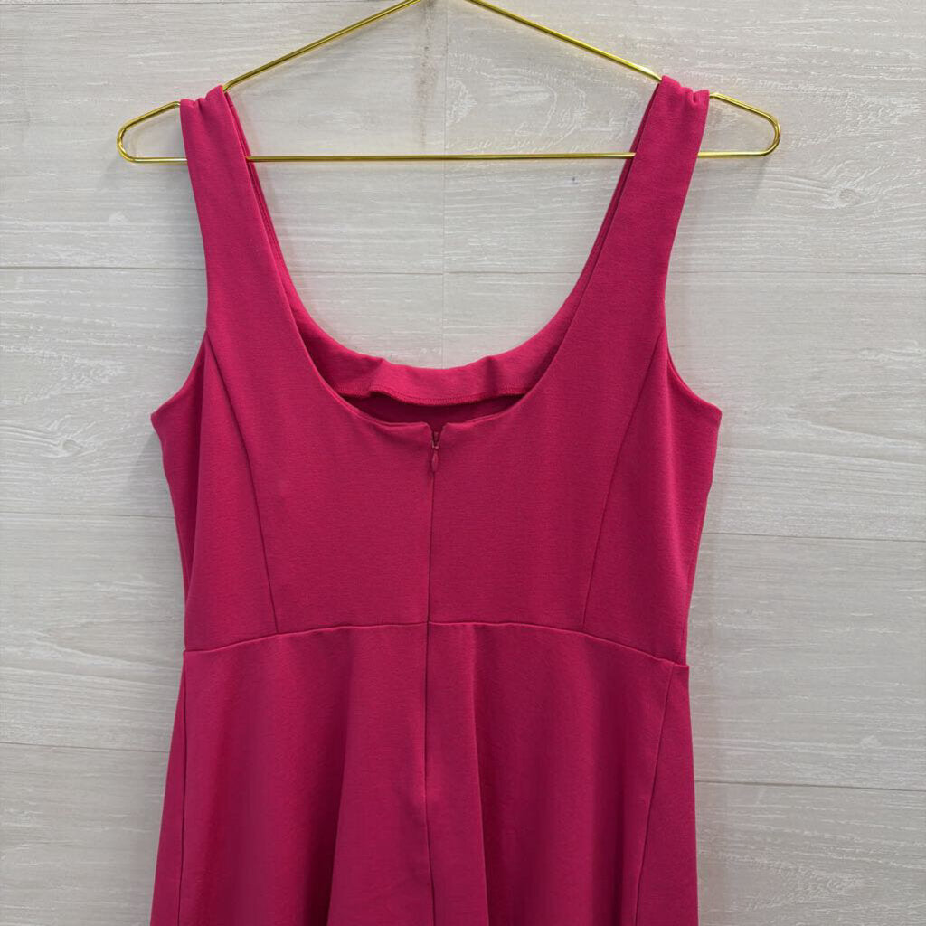J Crew Pink Sleeveless Flare Dress Small