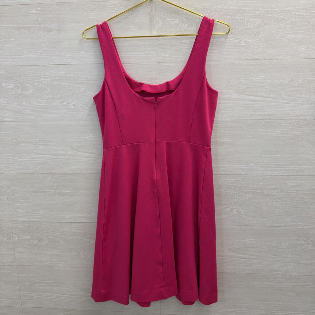 J Crew Pink Sleeveless Flare Dress Small