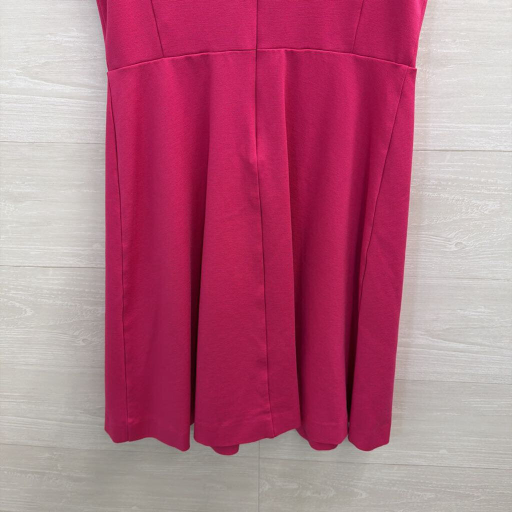 J Crew Pink Sleeveless Flare Dress Small