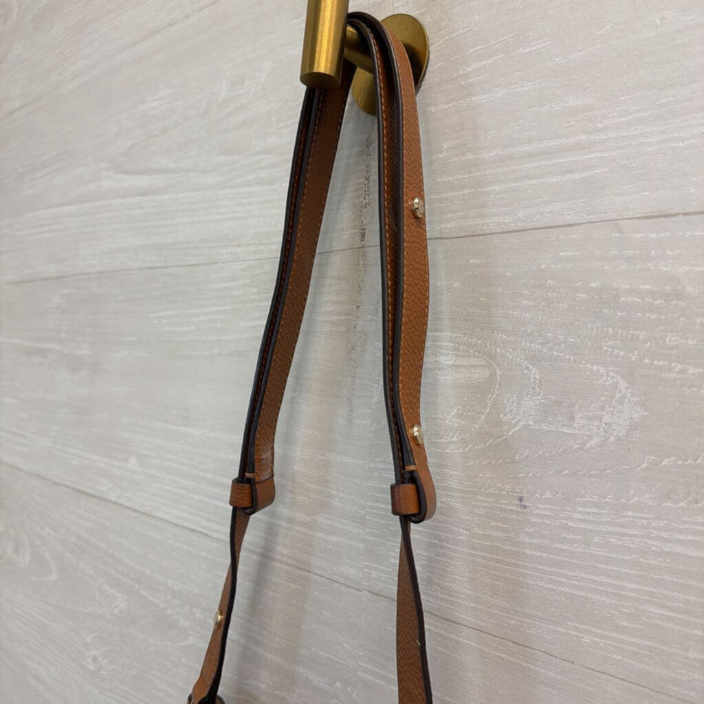 Kate Spade Brown Leather Marti Bucket Bag