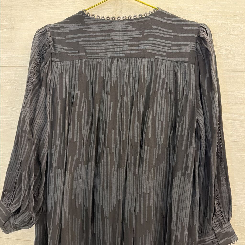 Ann Taylor Black Long Sleeve Dress 10