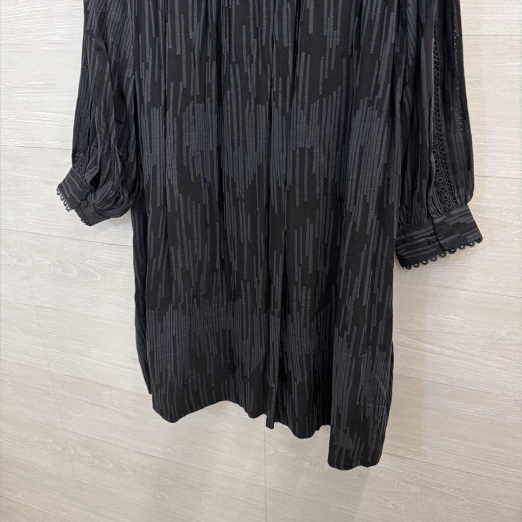 Ann Taylor Black Long Sleeve Dress 10