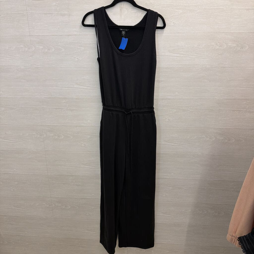 Athleta Black Soft Sleeveless Jumpsuit Medium