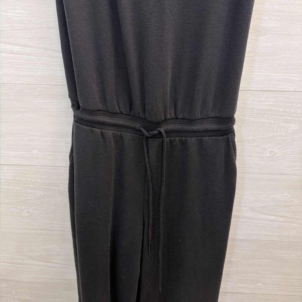 Athleta Black Soft Sleeveless Jumpsuit Medium