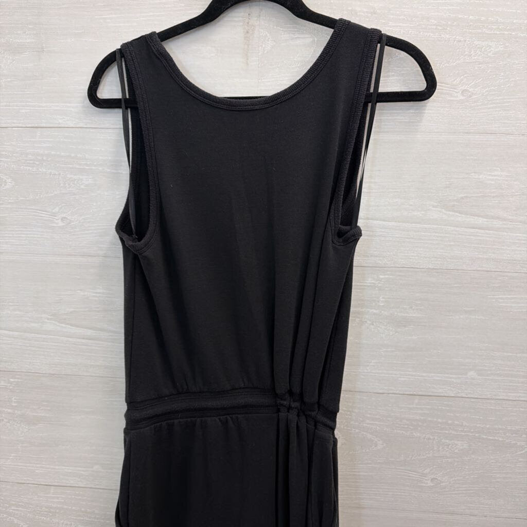 Athleta Black Soft Sleeveless Jumpsuit Medium