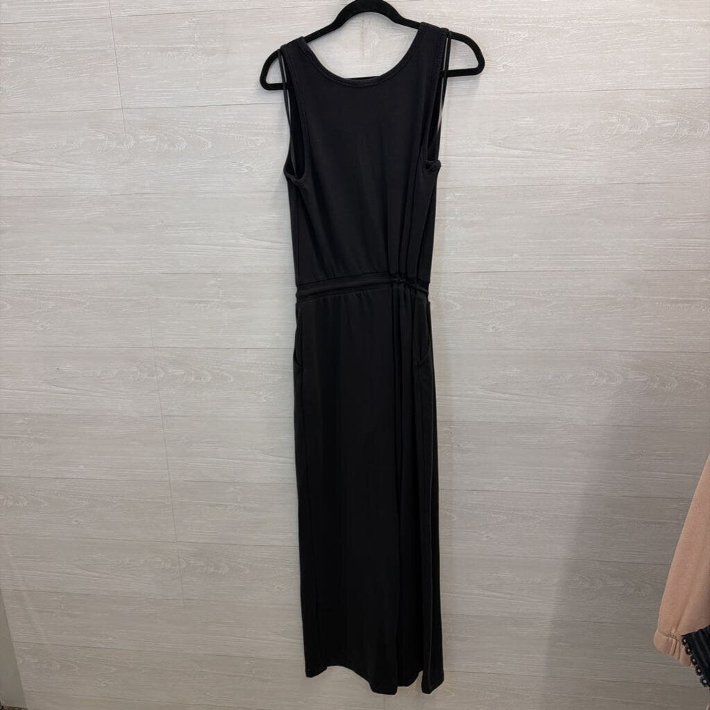 Athleta Black Soft Sleeveless Jumpsuit Medium