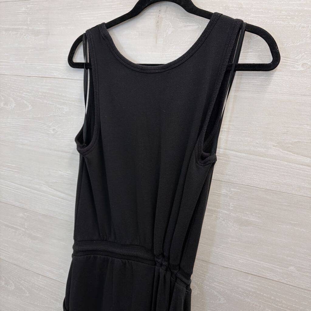 Athleta Black Soft Sleeveless Jumpsuit Medium