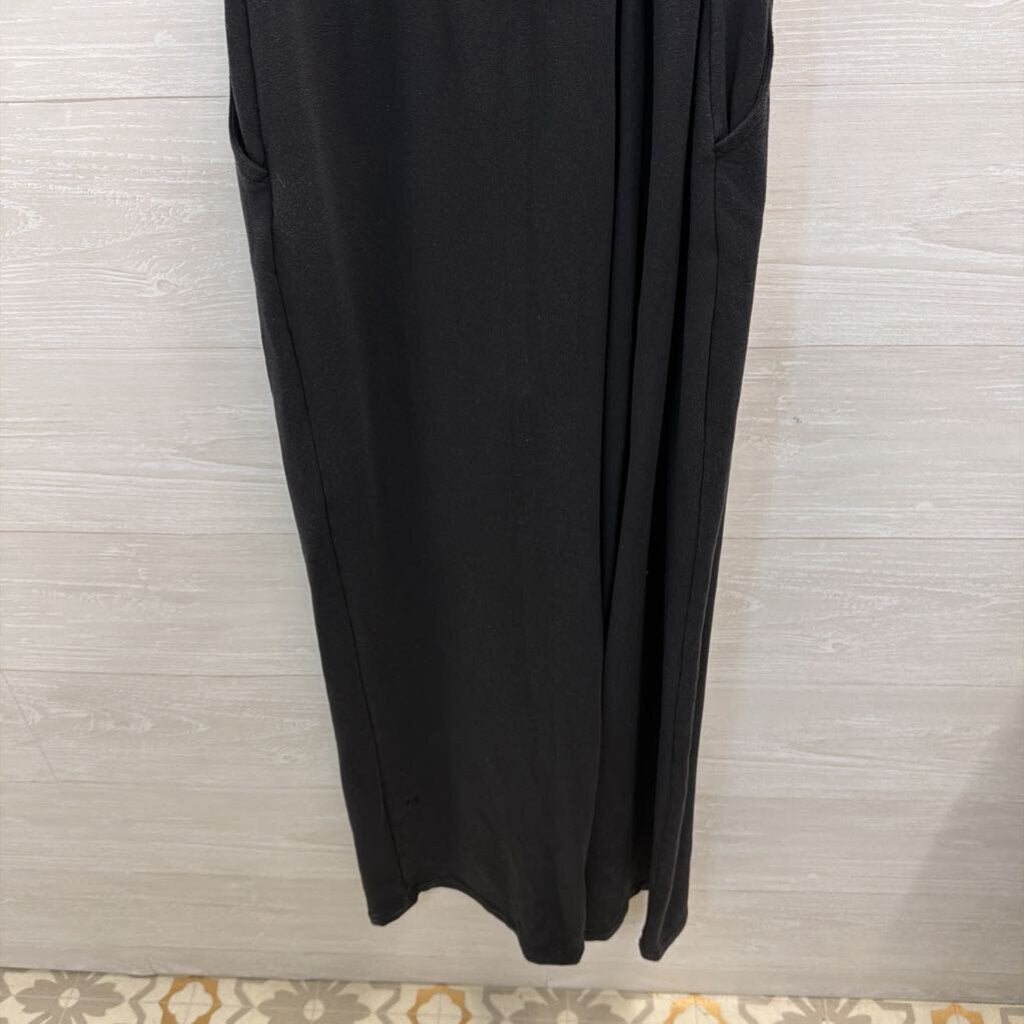 Athleta Black Soft Sleeveless Jumpsuit Medium