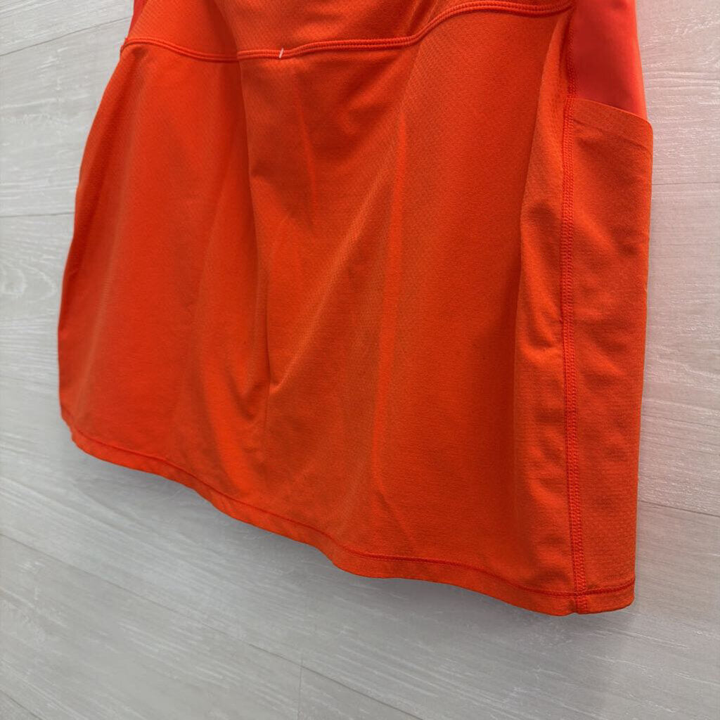 Athleta Orange Athletic Skort Large