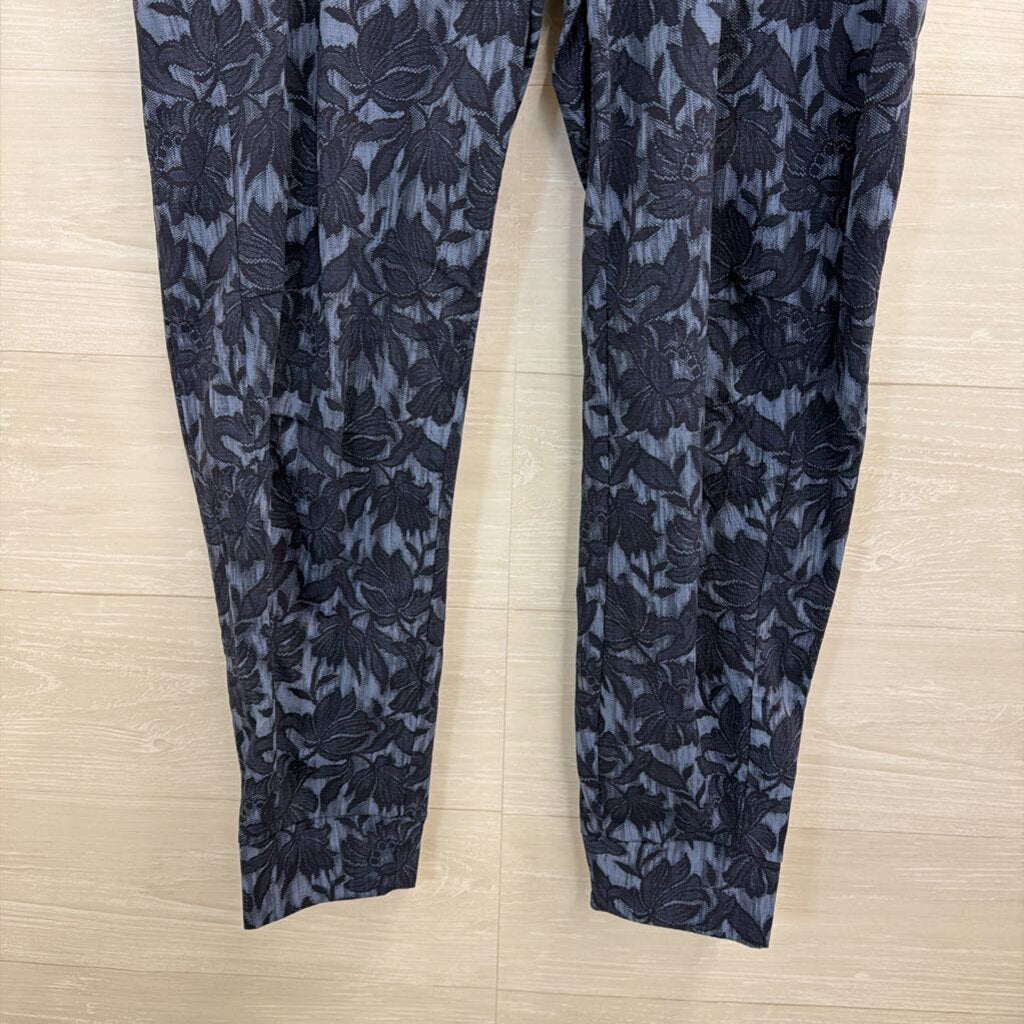 Athleta Navy Print Pull On Jogger Pants 12