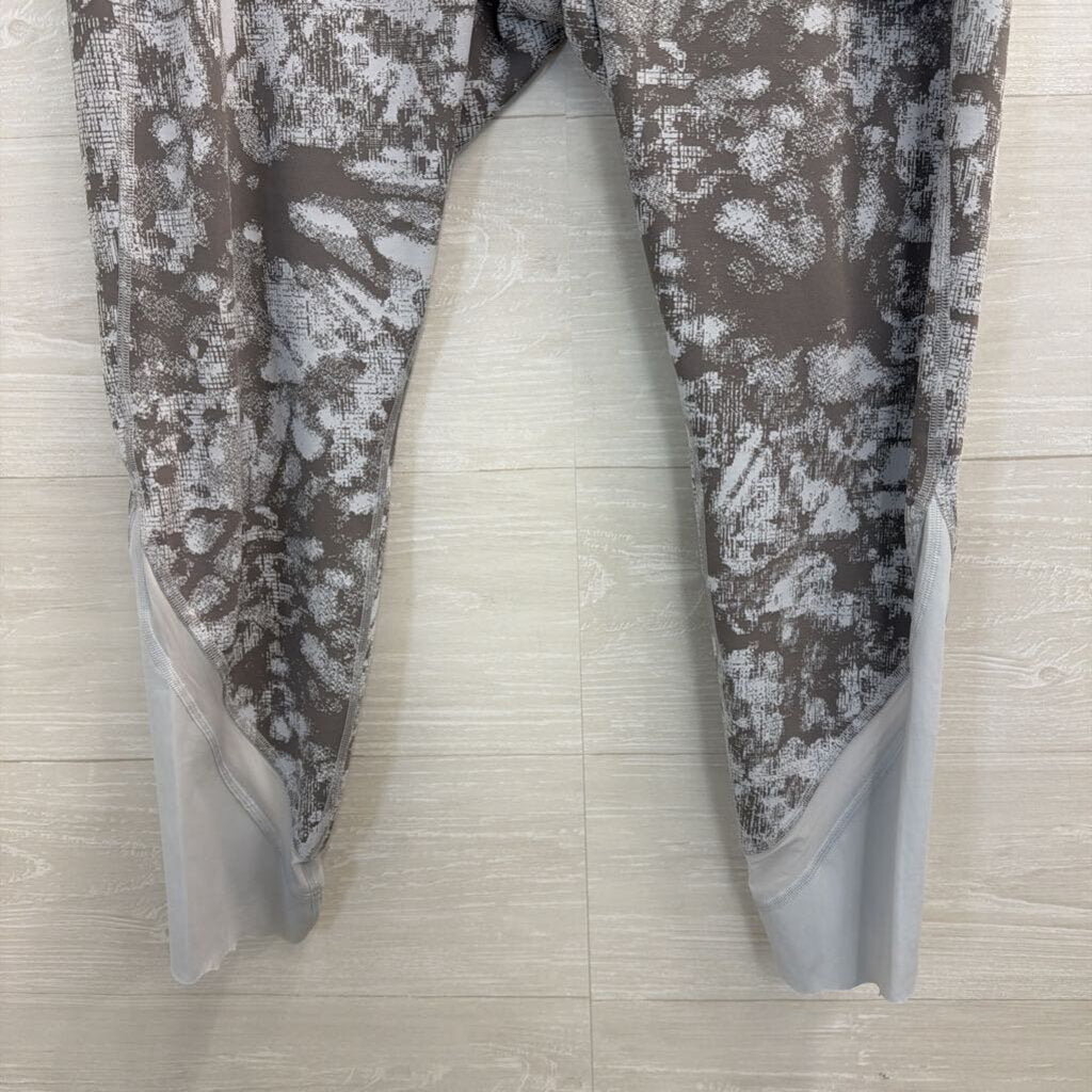 Lululemon Grey Print Athletic Leggings 12