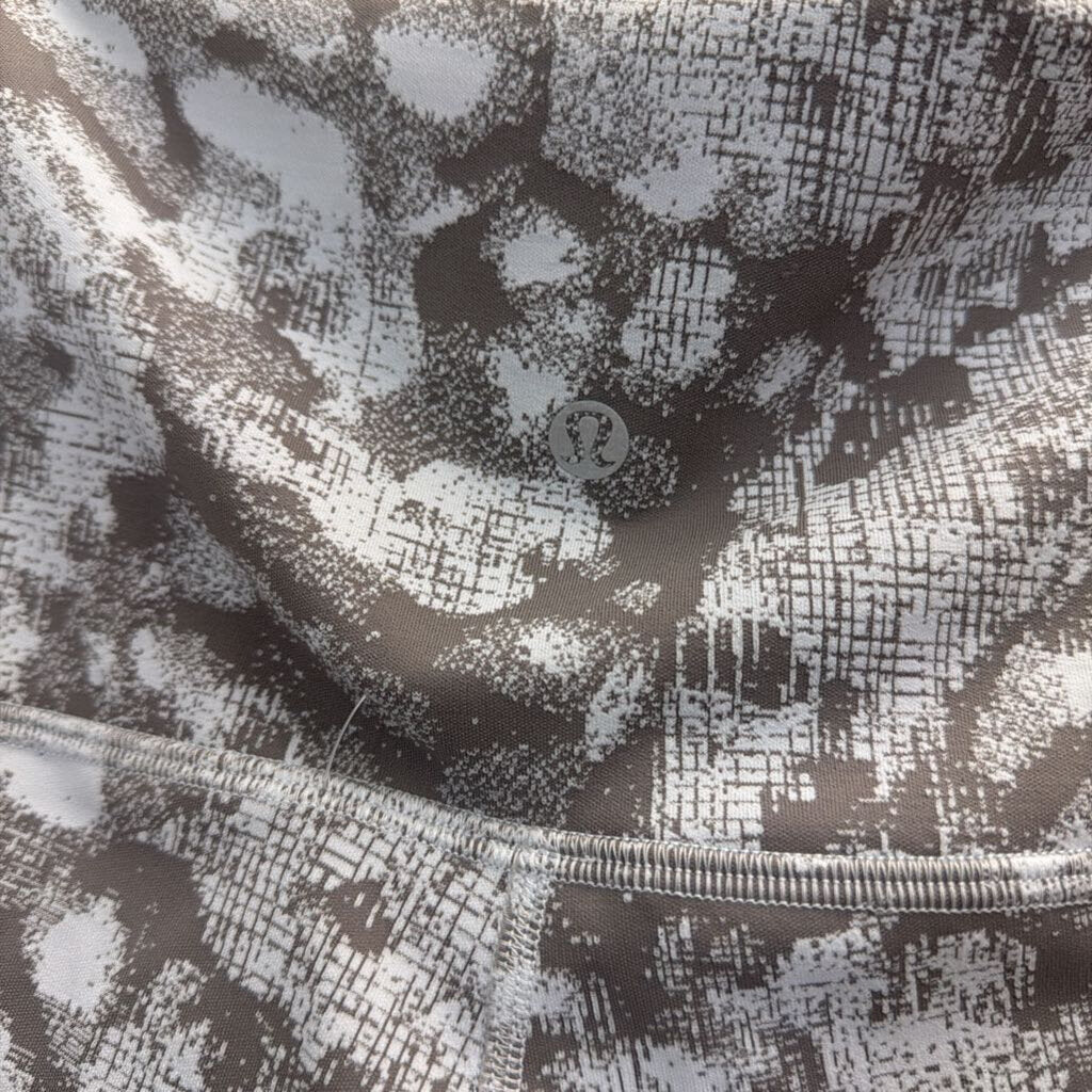 Lululemon Grey Print Athletic Leggings 12
