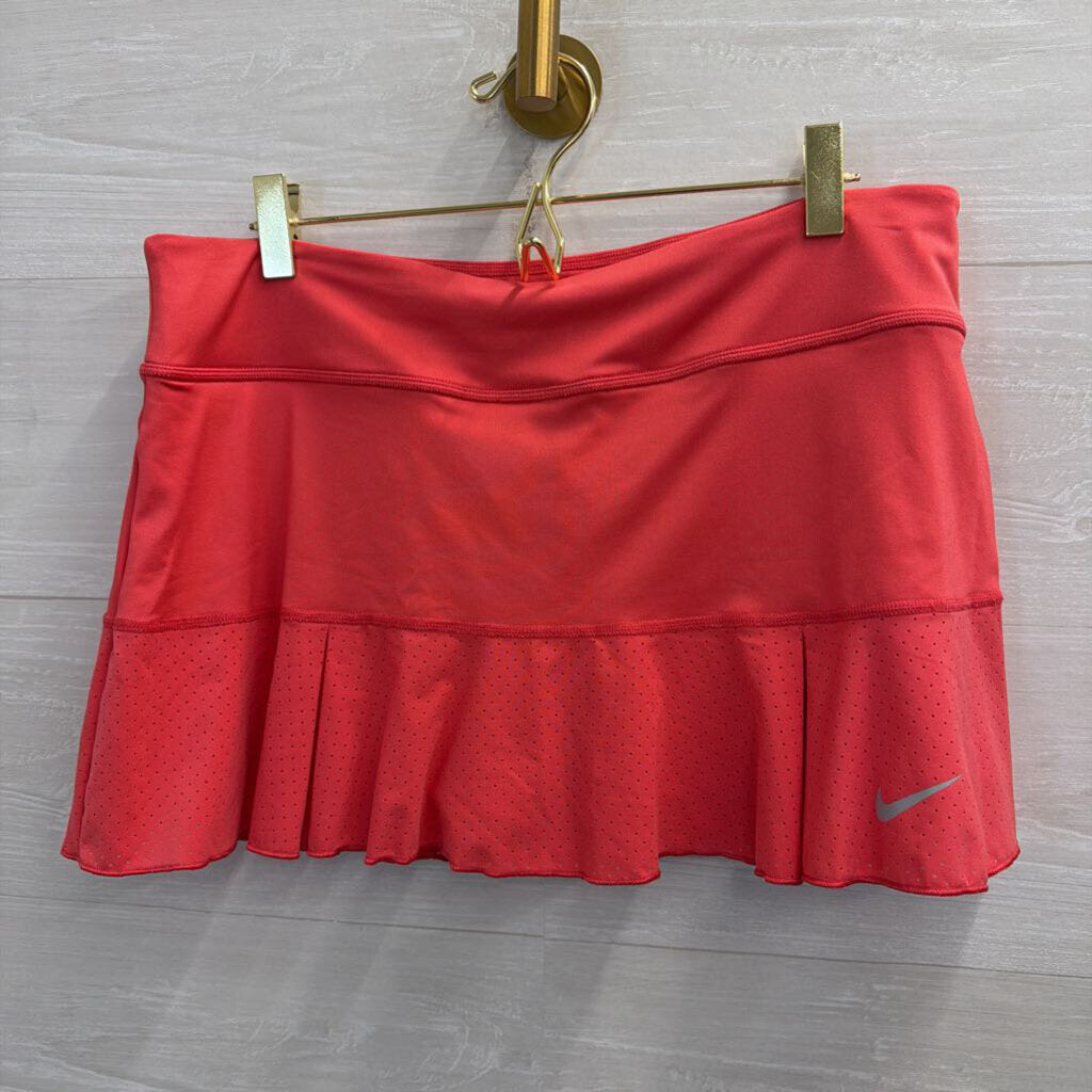 Nike Salmon Athletic Skort Large