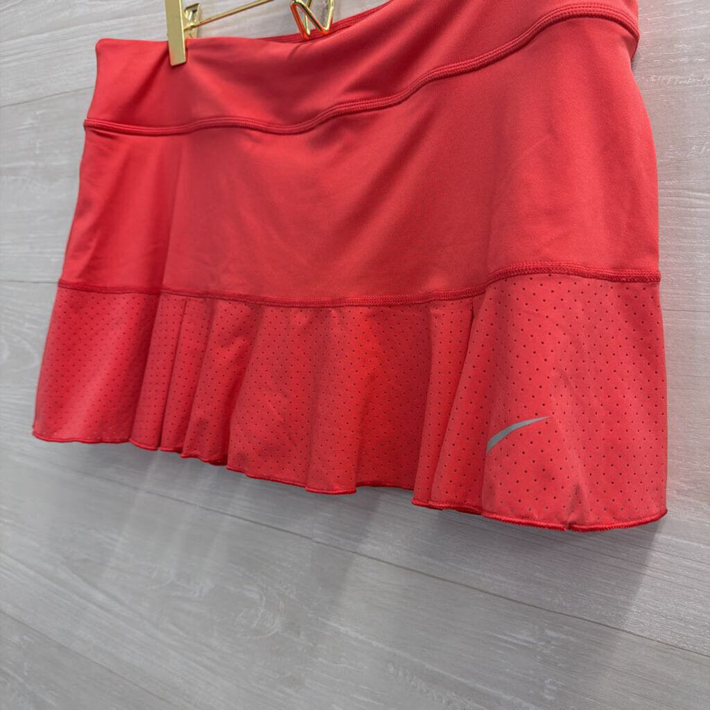 Nike Salmon Athletic Skort Large