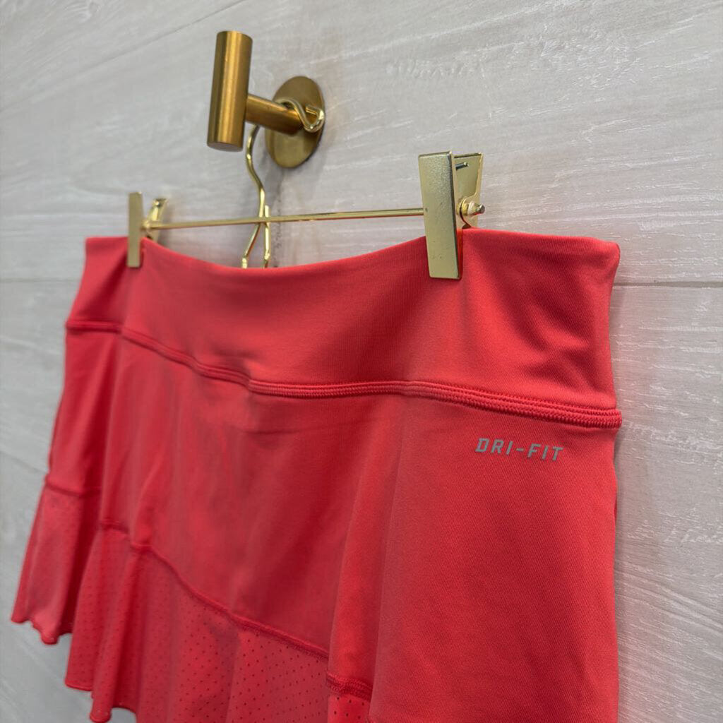 Nike Salmon Athletic Skort Large