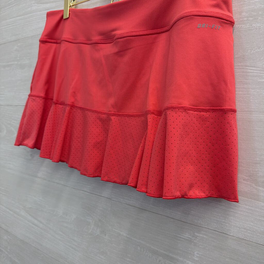 Nike Salmon Athletic Skort Large
