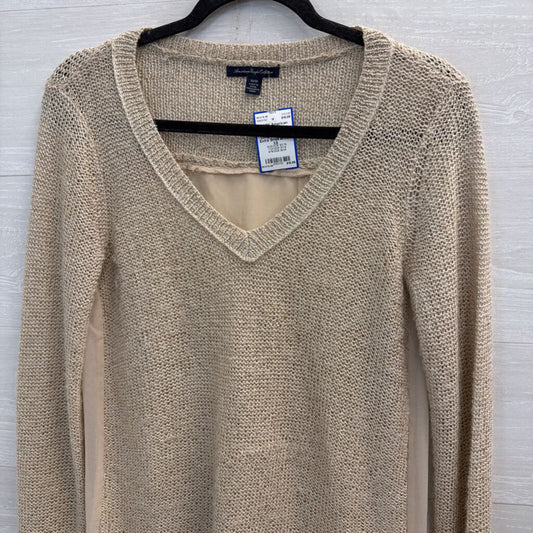 American Eagle Brown Knit Long Sleeve Top Extra Small