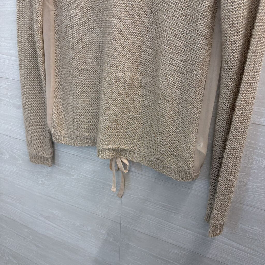 American Eagle Brown Knit Long Sleeve Top Extra Small
