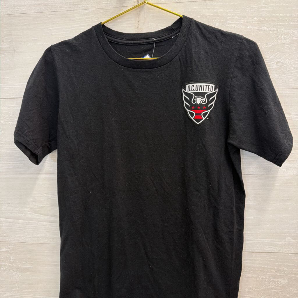 Adidas Black DC United Short Sleeve Graphic Tee Small