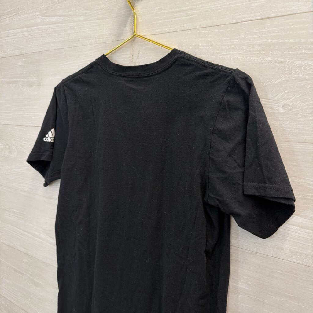 Adidas Black DC United Short Sleeve Graphic Tee Small