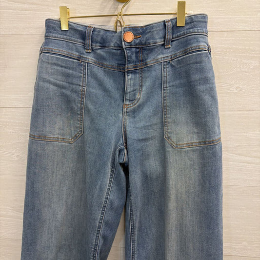 Democracy Light Wash Wide Leg Ab Technology Jeans 4