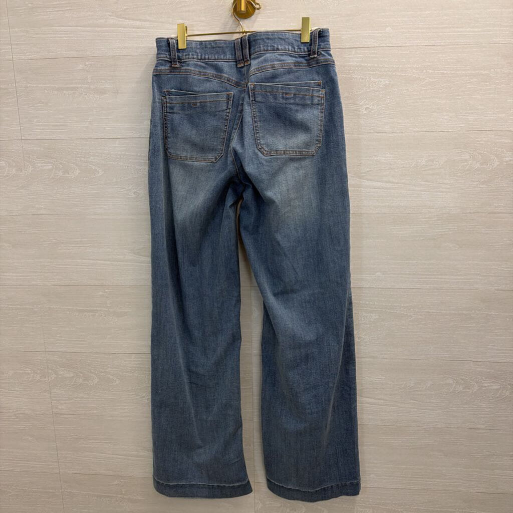 Democracy Light Wash Wide Leg Ab Technology Jeans 4